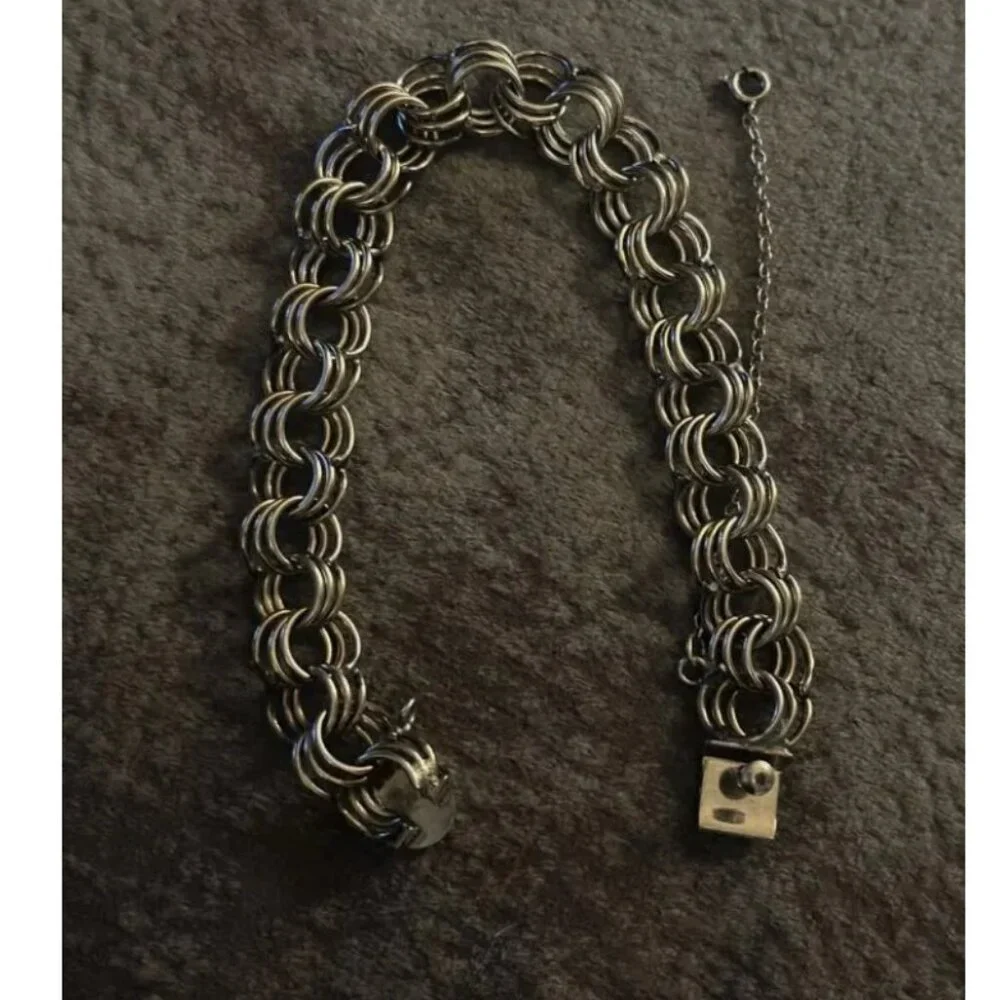 Gold-Tone Multi-Link Chain Bracelet - Elegant Women’s Bracelet